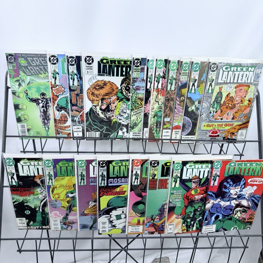 Green Lantern 0-20 Lot Hal Jordan Key 1st Tomar-Tu Brik Boodikka‎ Yalan Gur